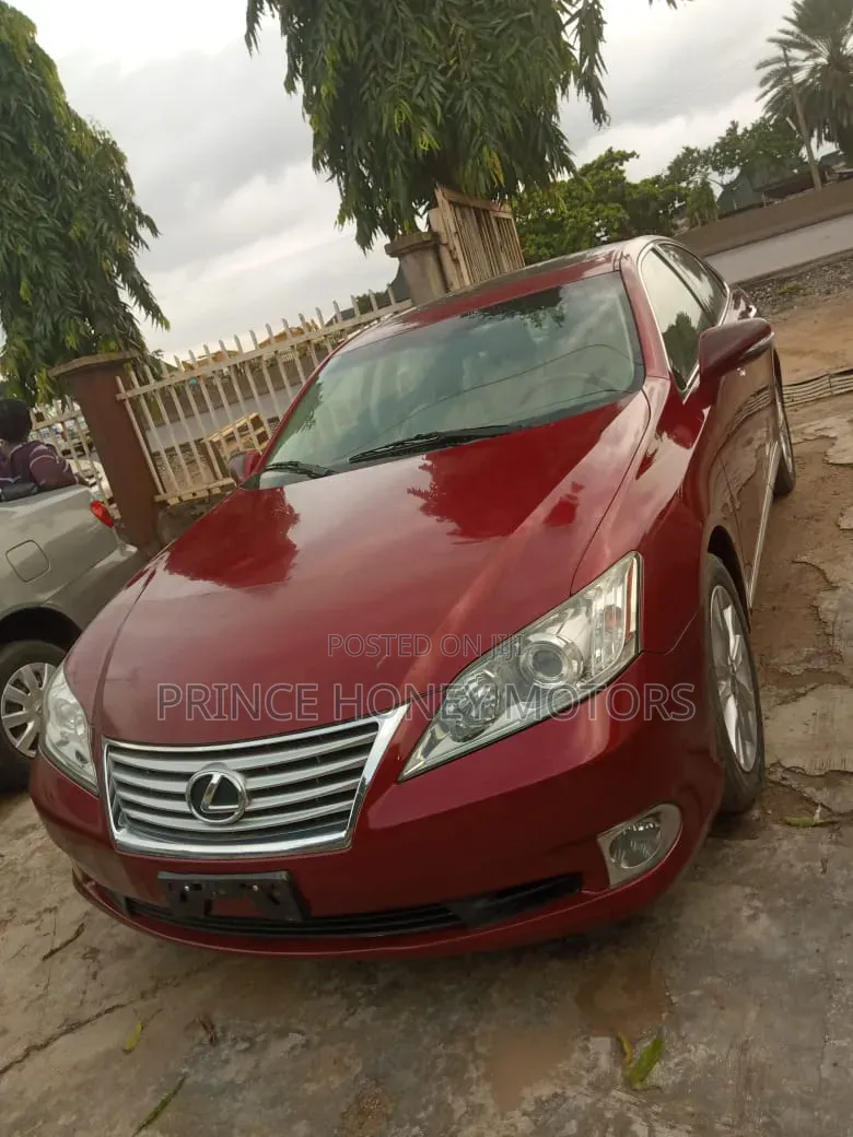 Lexus ES 350 2011 Red