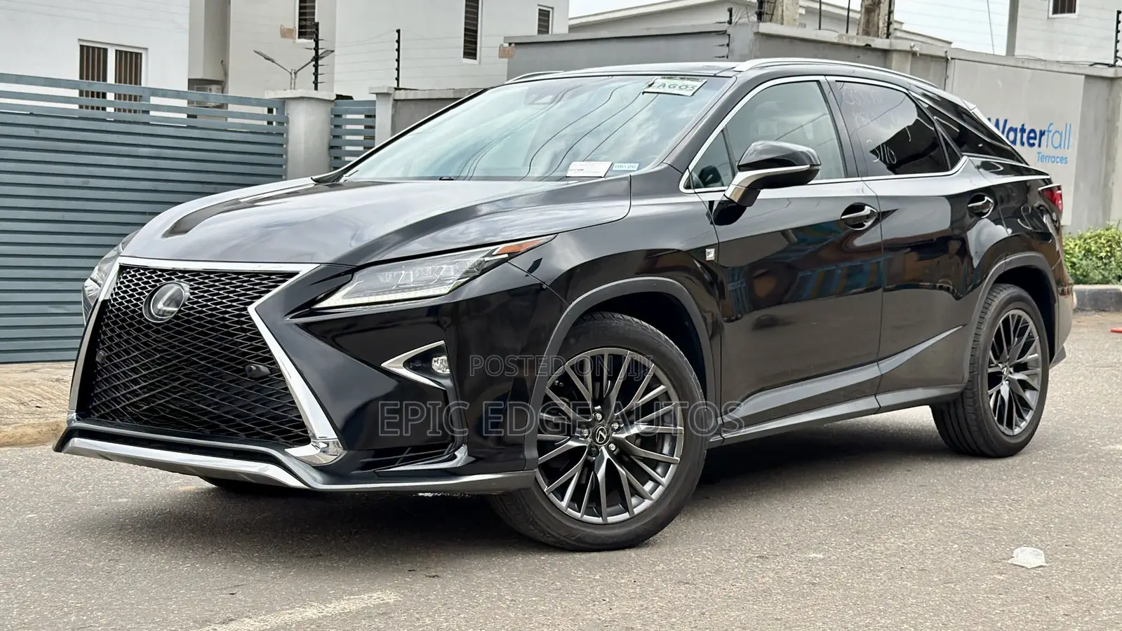 Lexus RX 350 F Sport AWD 2016 Black