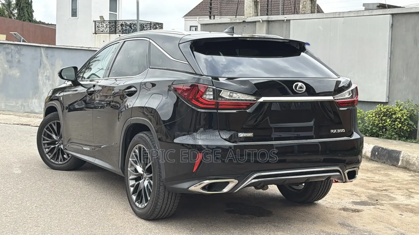 Lexus RX 350 F Sport AWD 2016 Black