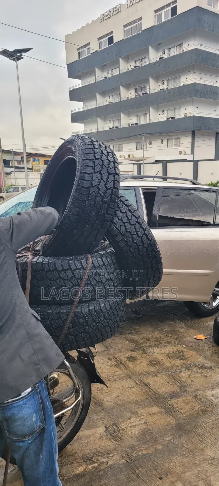  Heavy Duty All-Terrain Tyres – Tough Ready for Nigerian Roads! 