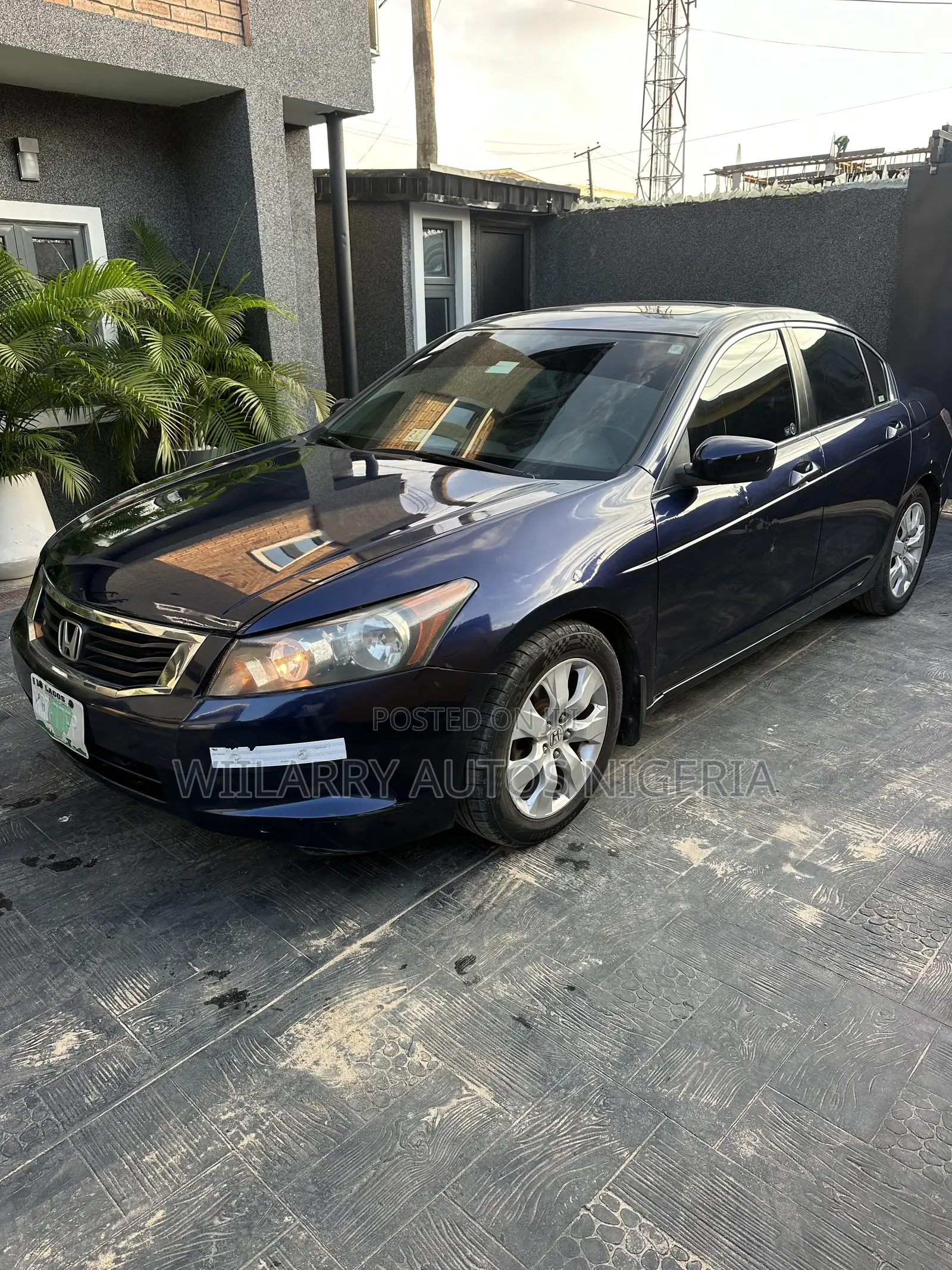 Honda Accord 2.4 Executive 2008 Blue