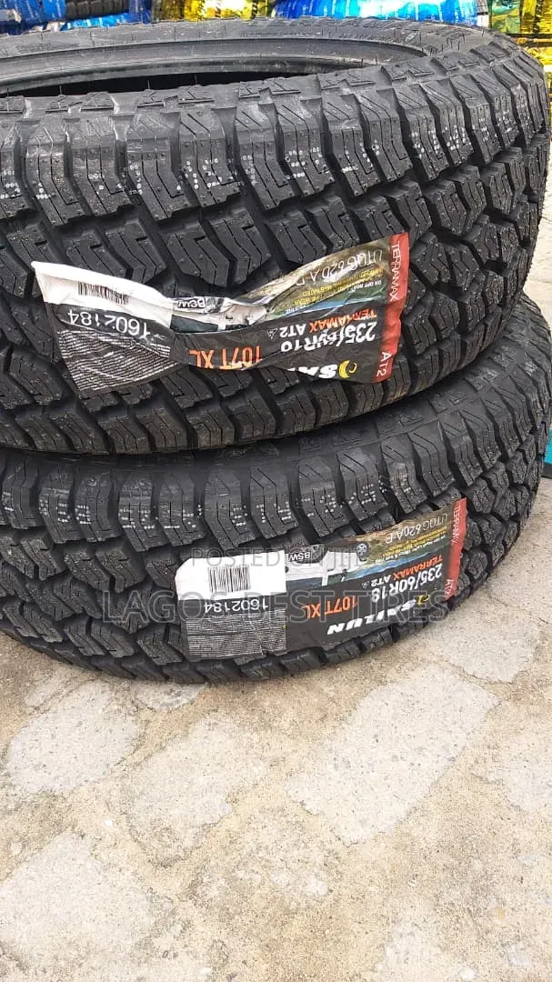 Brand New Sailun Terramax a/T2 All-Terrain Tyres – 235/60r18 
