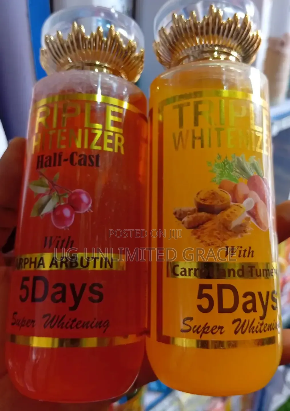 Triple Whitenizer Half Cast Body Oil