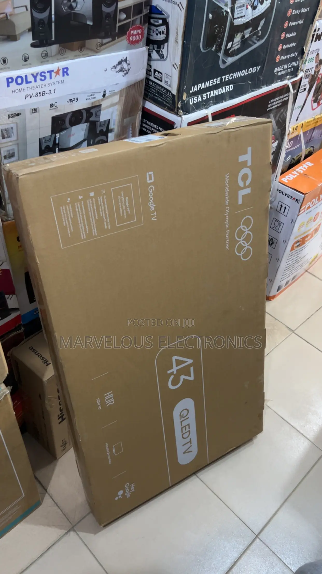 Brand New Original TCL Qled Smart Full Hd 43inch Smart Television