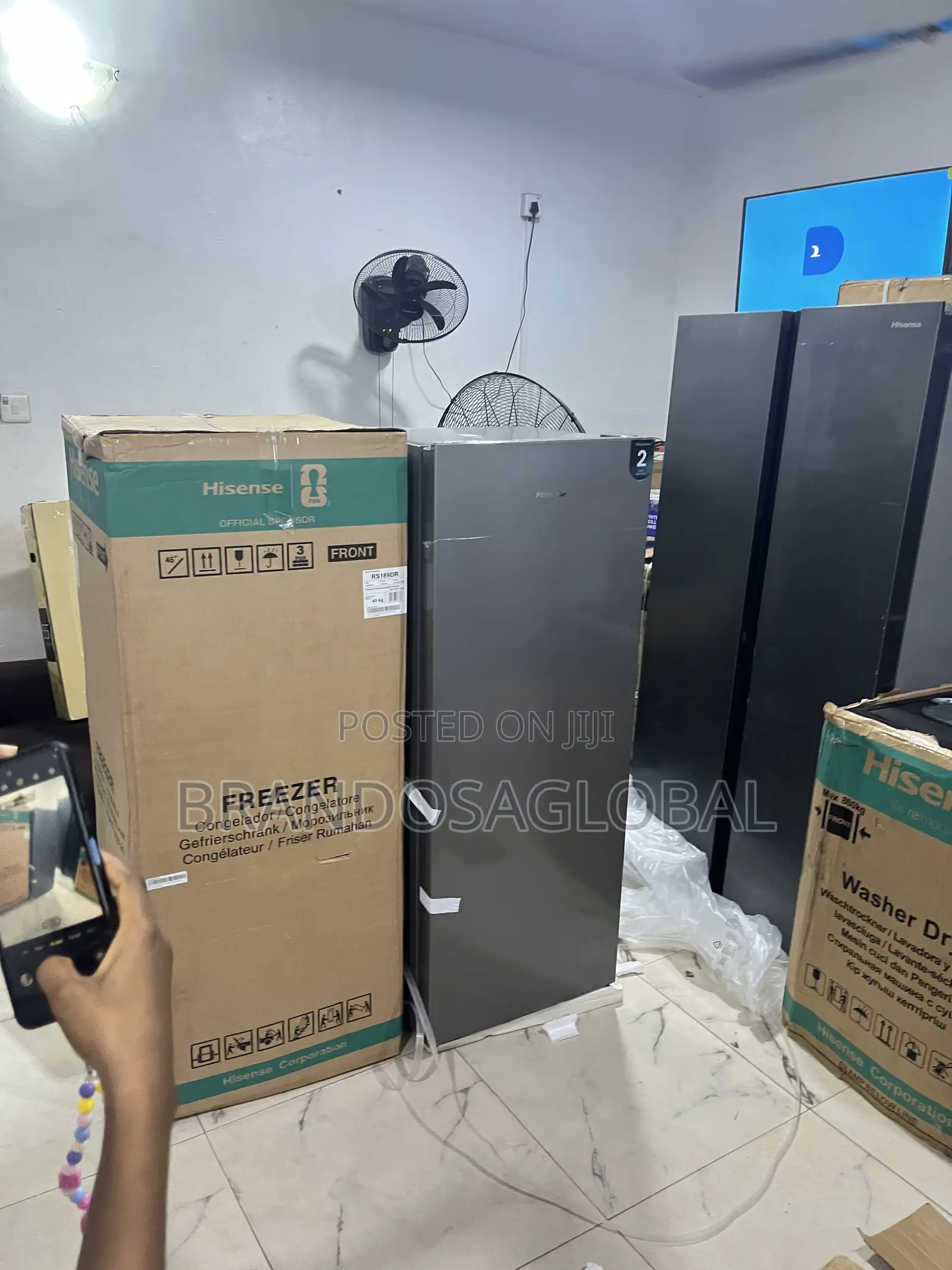 Hisense 190l Standing Freezer Rs189dr – Modern Freezing Solution