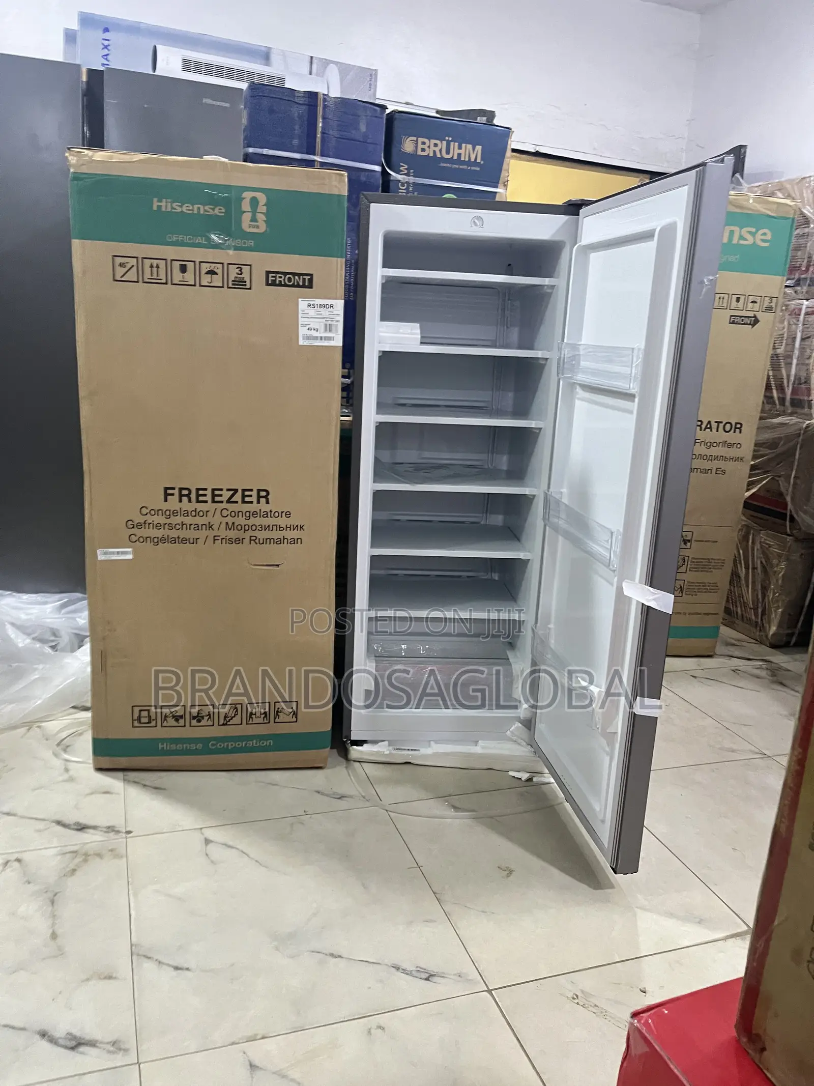 Hisense 190l Standing Freezer Rs189dr – Modern Freezing Solution