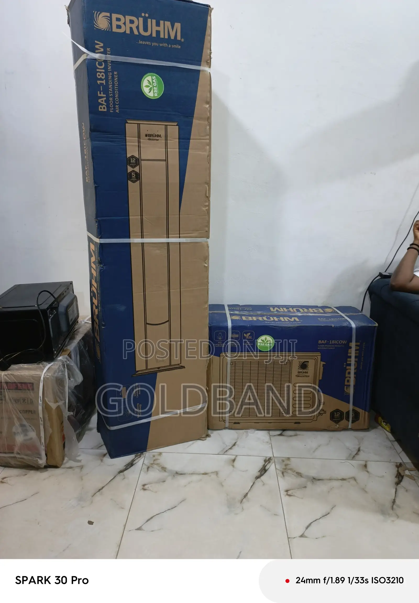 Genuine Bruhm 2 Ton Inverter Air Conditioner