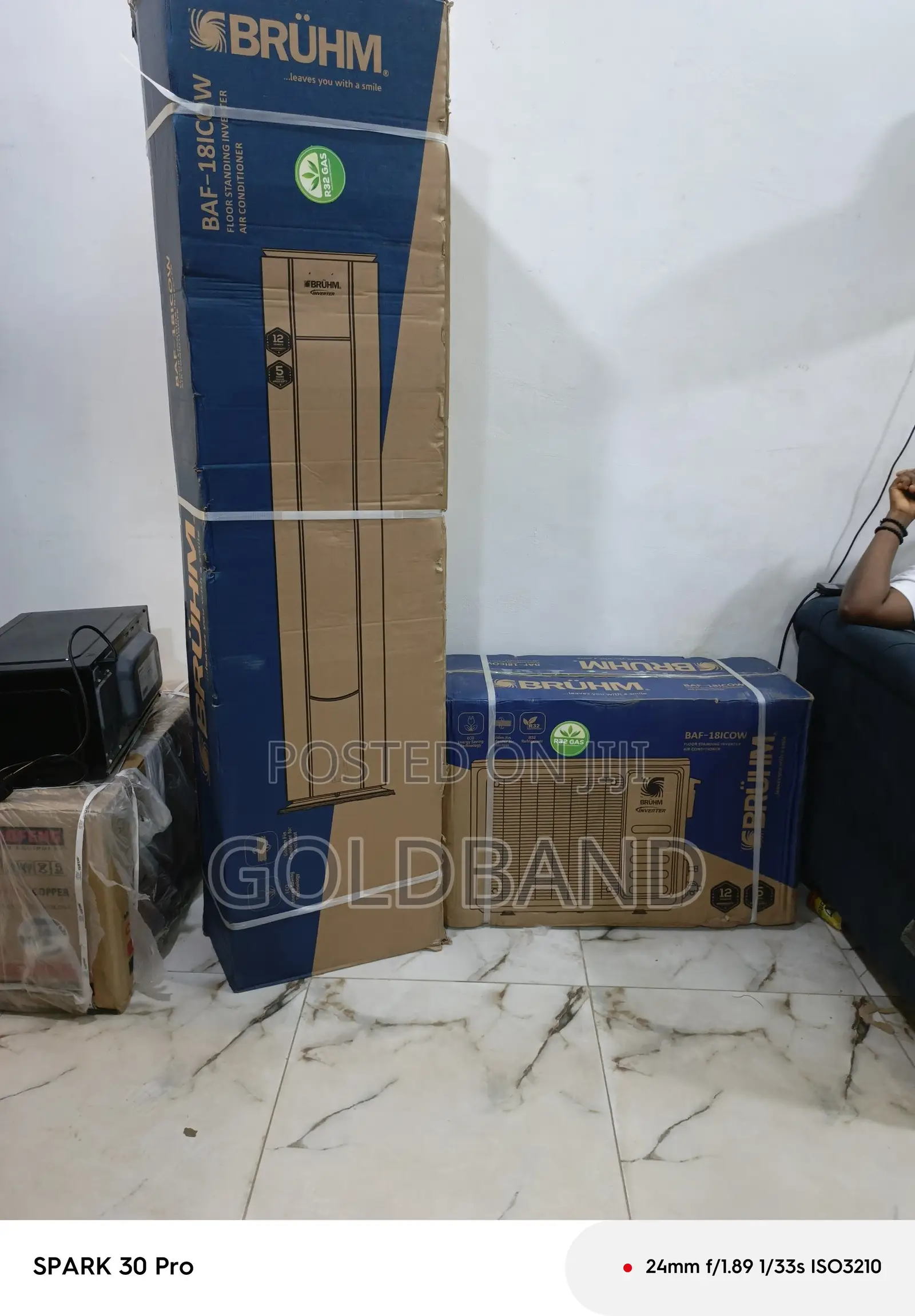 Genuine Bruhm 2 Ton Inverter Air Conditioner