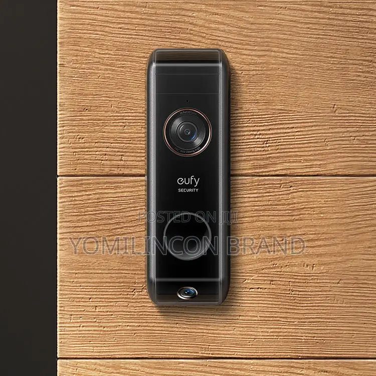 Eufy Video Doorbell C30 (Wired) - No Monthly Fee, Black