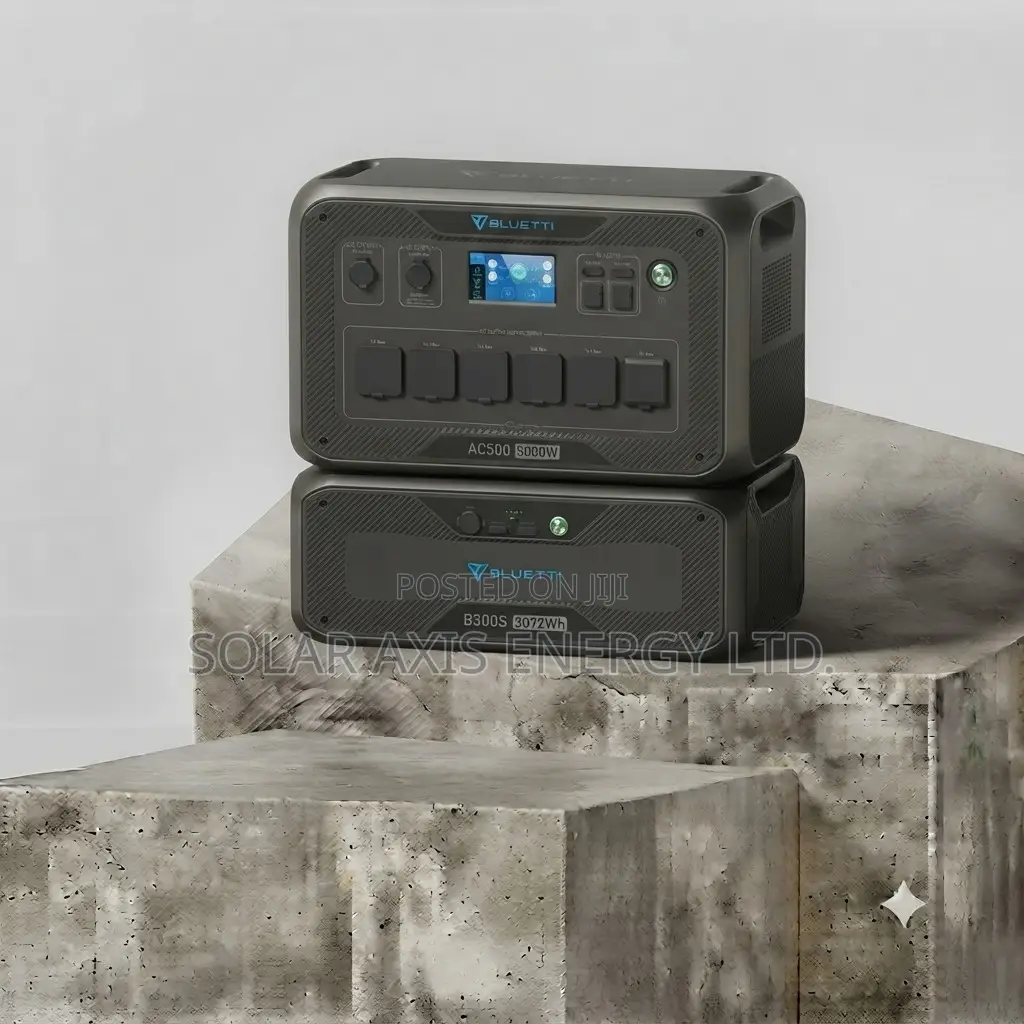 Bluetti Ac500 + B300s 5kw Power Station