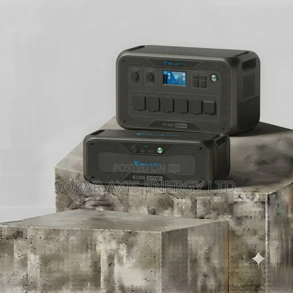 Bluetti Ac500 + B300s 5kw Power Station