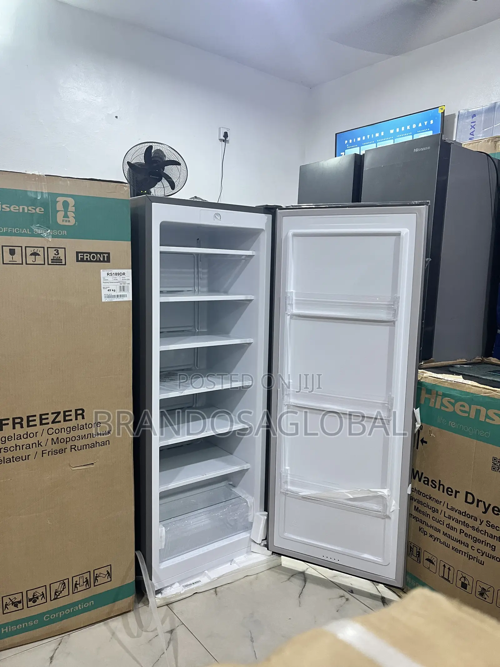 Hisense Rs189dr Upright Freezer – Premium Frozen Storage