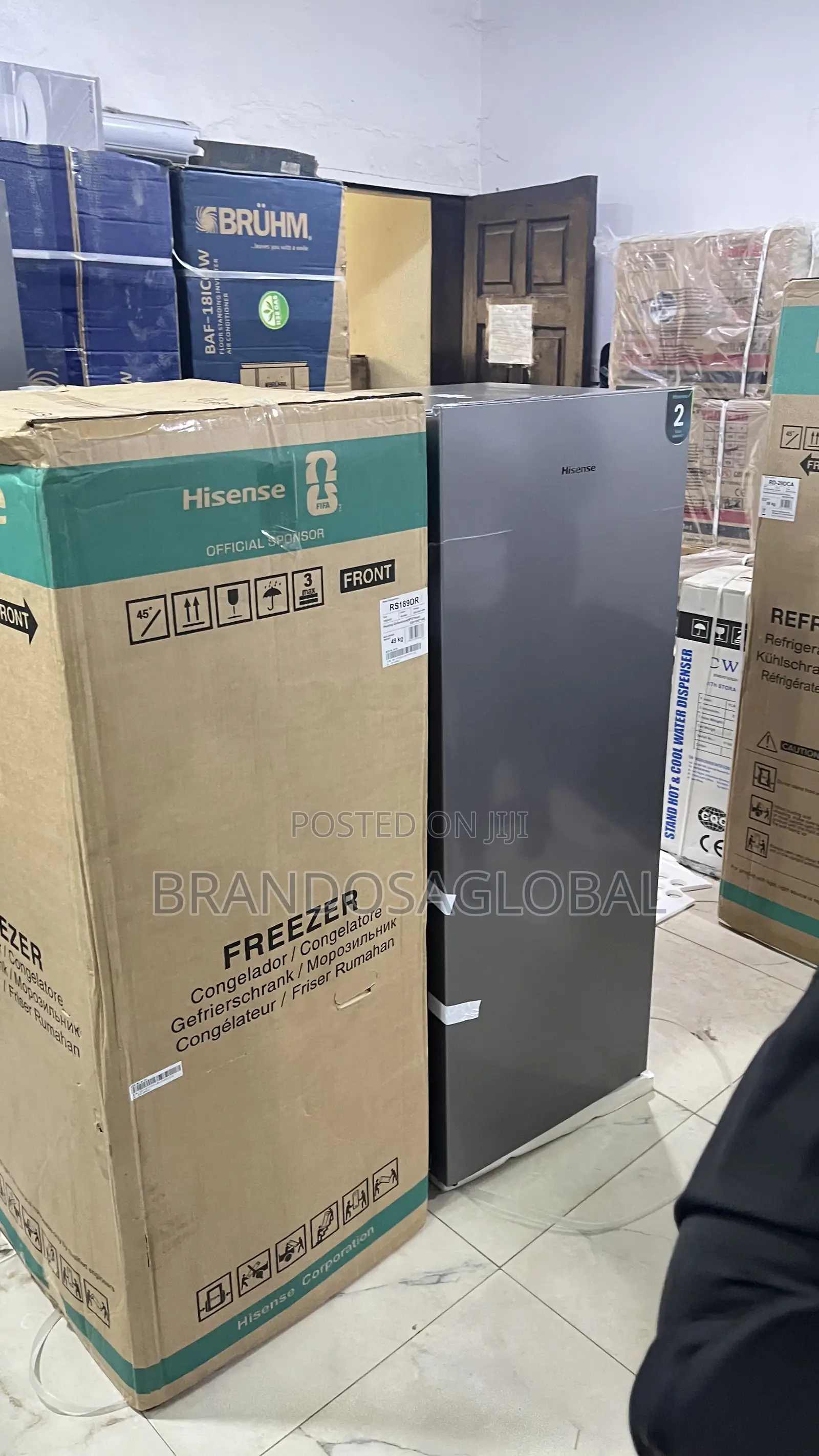 Hisense 190l Upright Freezer Rs189dr – Family Size Freezer