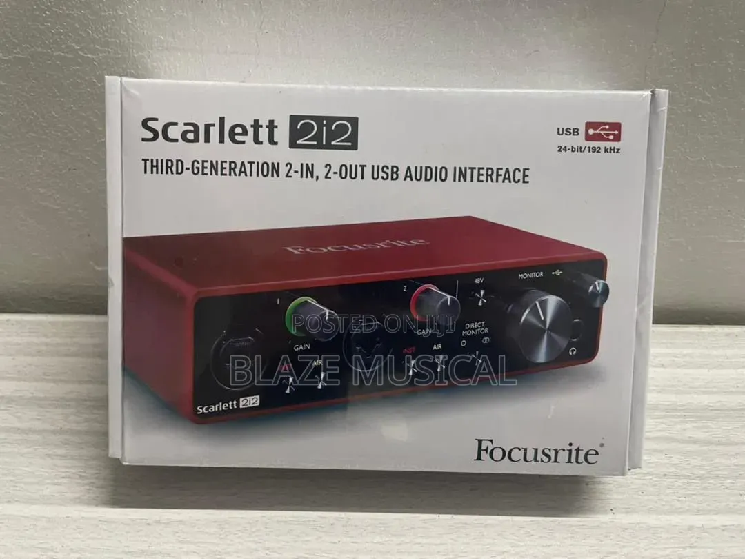 Scarlett 2i2 Focusrite