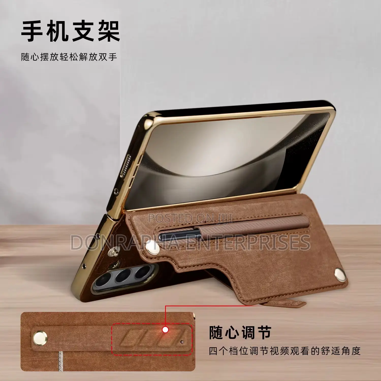 Samsung Galaxy Fold 2/3/4/5/6 Leather Care With Pen