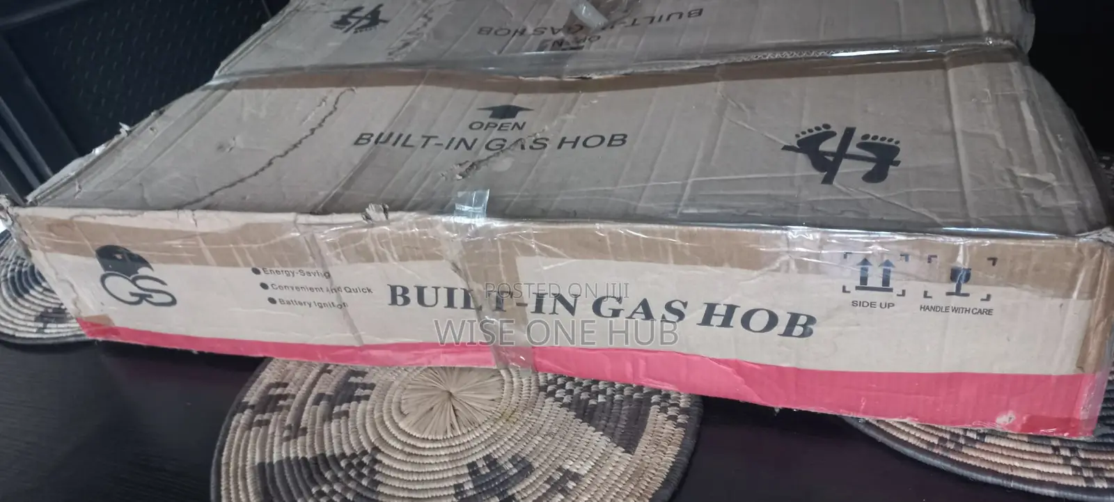 Gs 4 Gas Plus 1 Electric in-Nob Gas Cooker.