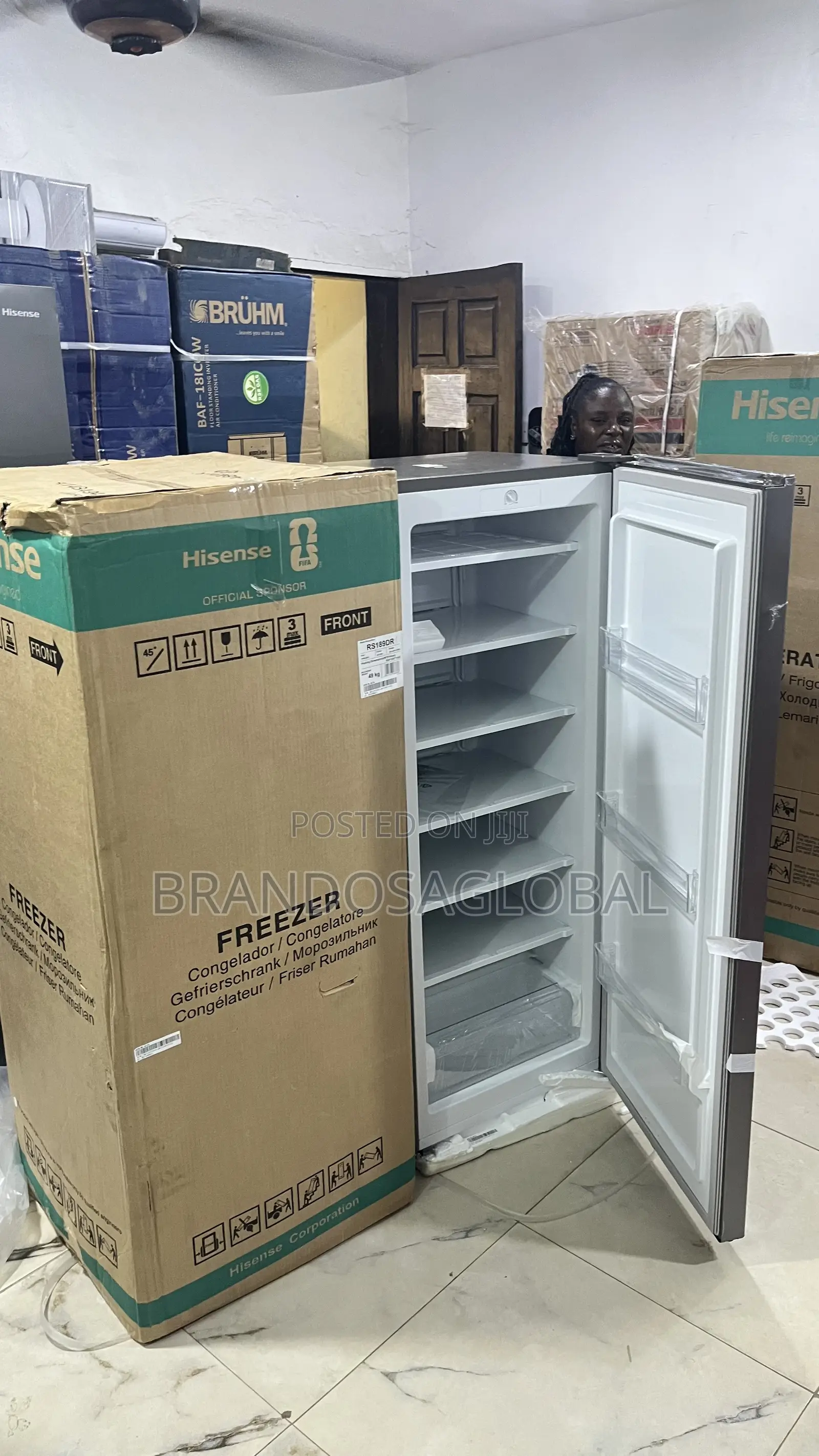 Hisense Rs189dr Upright Freezer – Spacious Vertical Storage