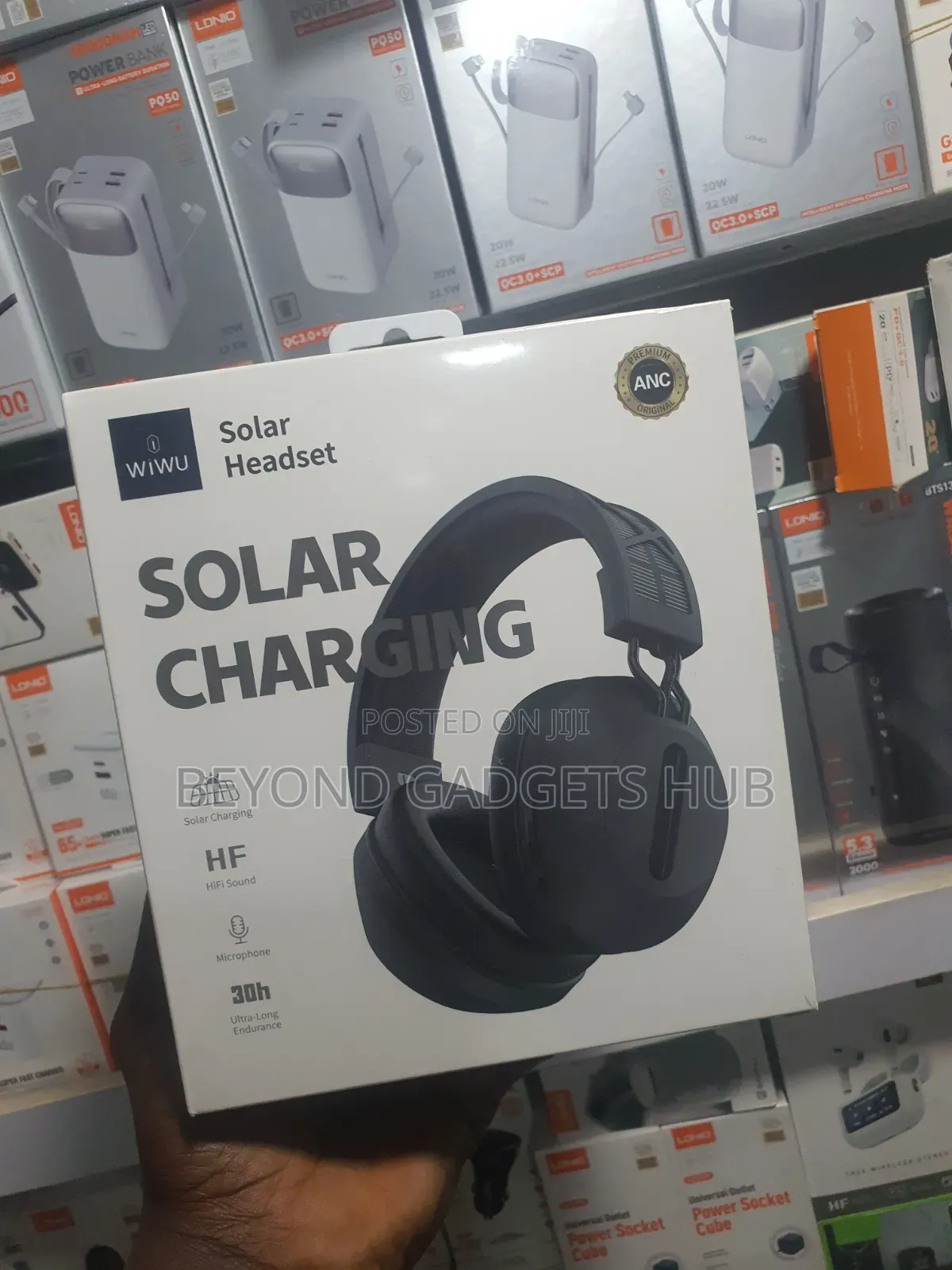 Wiwu Solar Headset – Anc Wireless Headphones