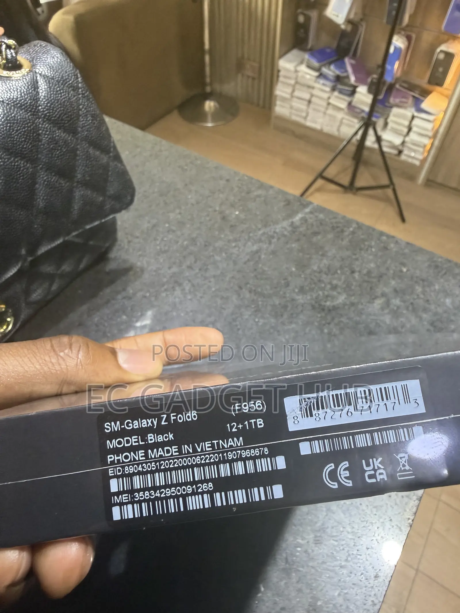 New Samsung Galaxy Z Fold6 1 TB Black