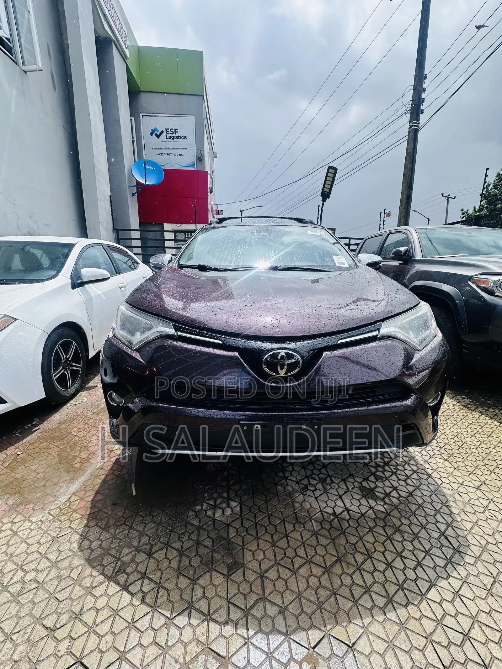 Toyota RAV4 XLE 4dr SUV AWD (2.5L 4cyl 6A) 2018 Purple