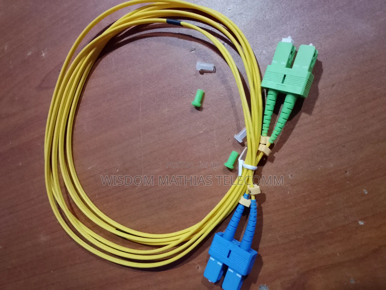 3m Sc/Apc to Sc/Upc Single Mode Duplex Fiber Optic Patch Cord (Lszh)