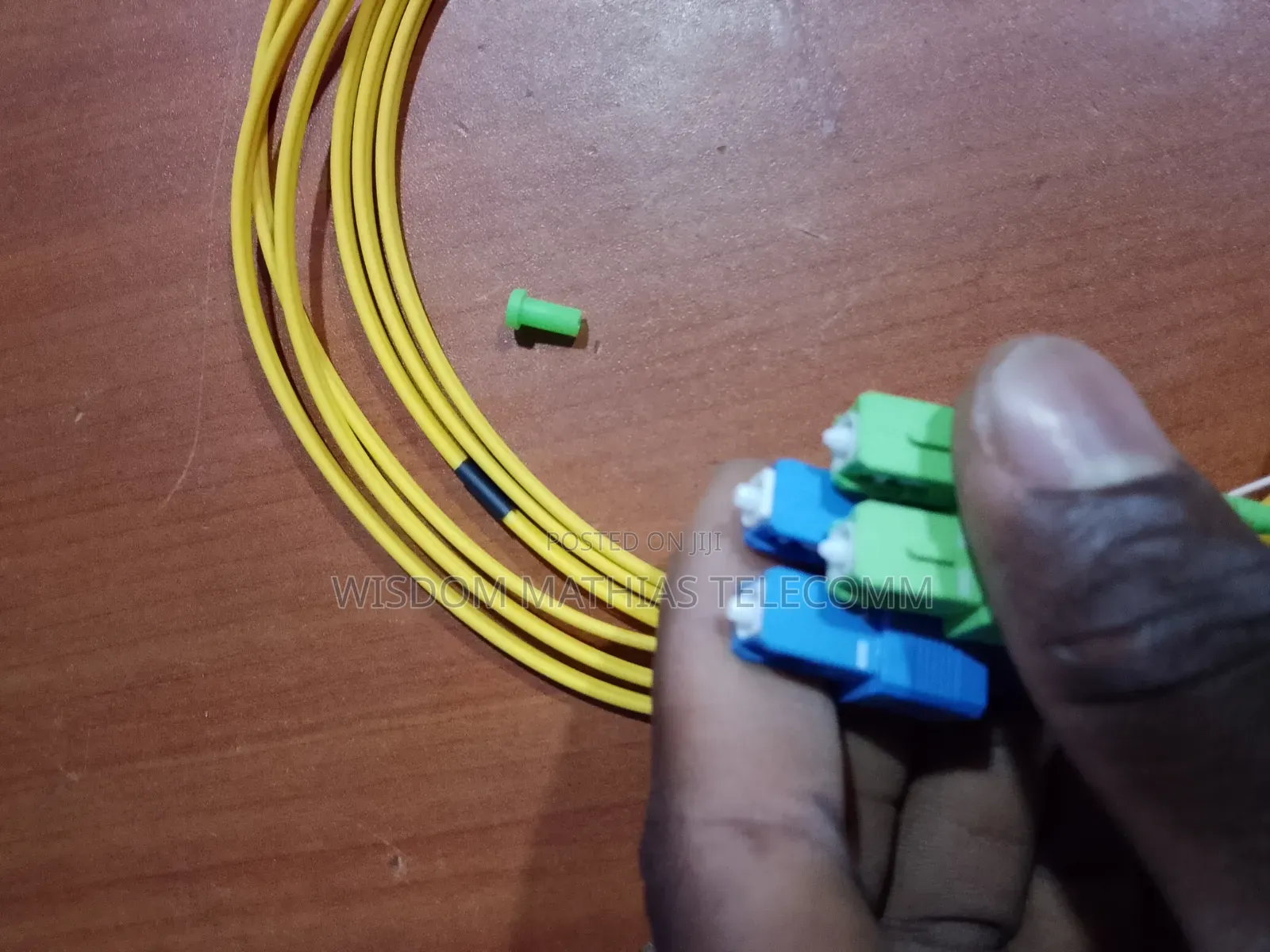 3m Sc/Apc to Sc/Upc Single Mode Duplex Fiber Optic Patch Cord (Lszh)