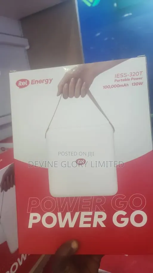 Itel Energy Power Go Iess-320t 320wh Portable Power Station