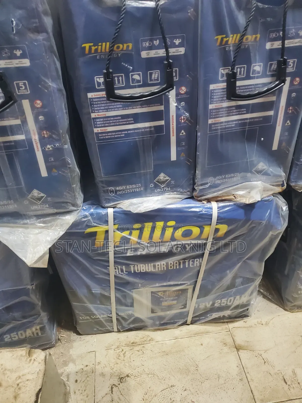 Trillion 250ah Tubular Battery
