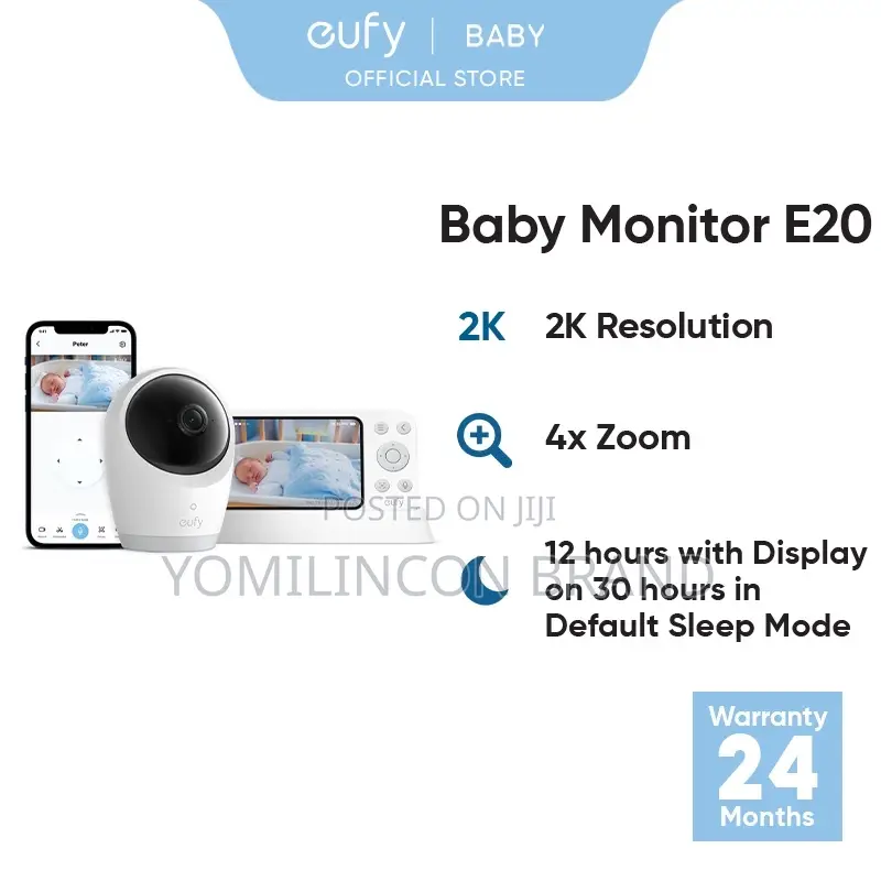 Eufy E20 Baby Monitor White