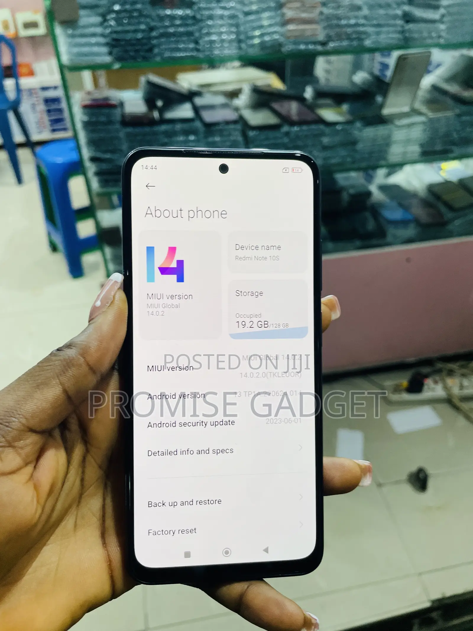 Xiaomi Redmi Note 10S 128 GB Black