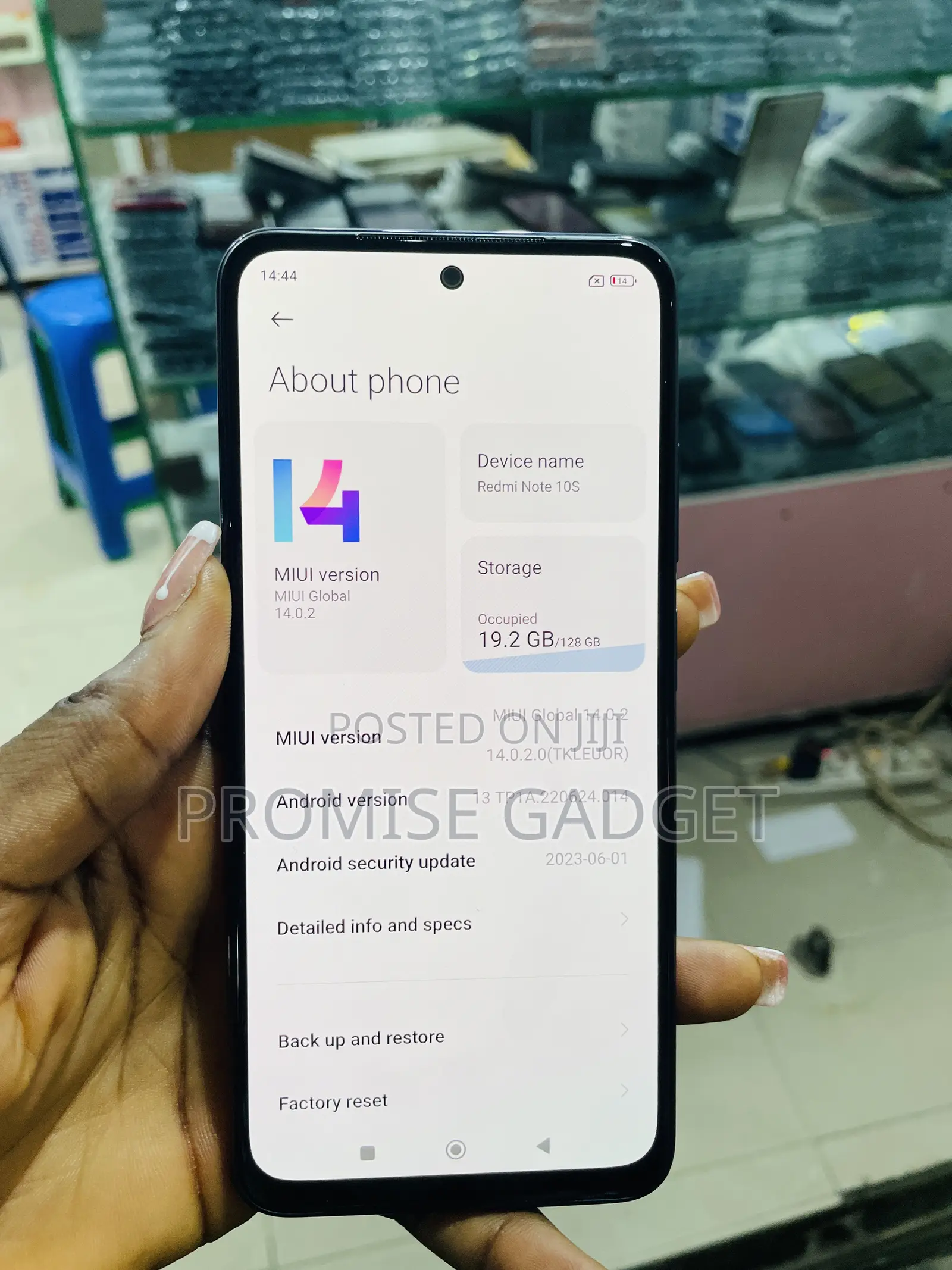 Xiaomi Redmi Note 10S 128 GB Black