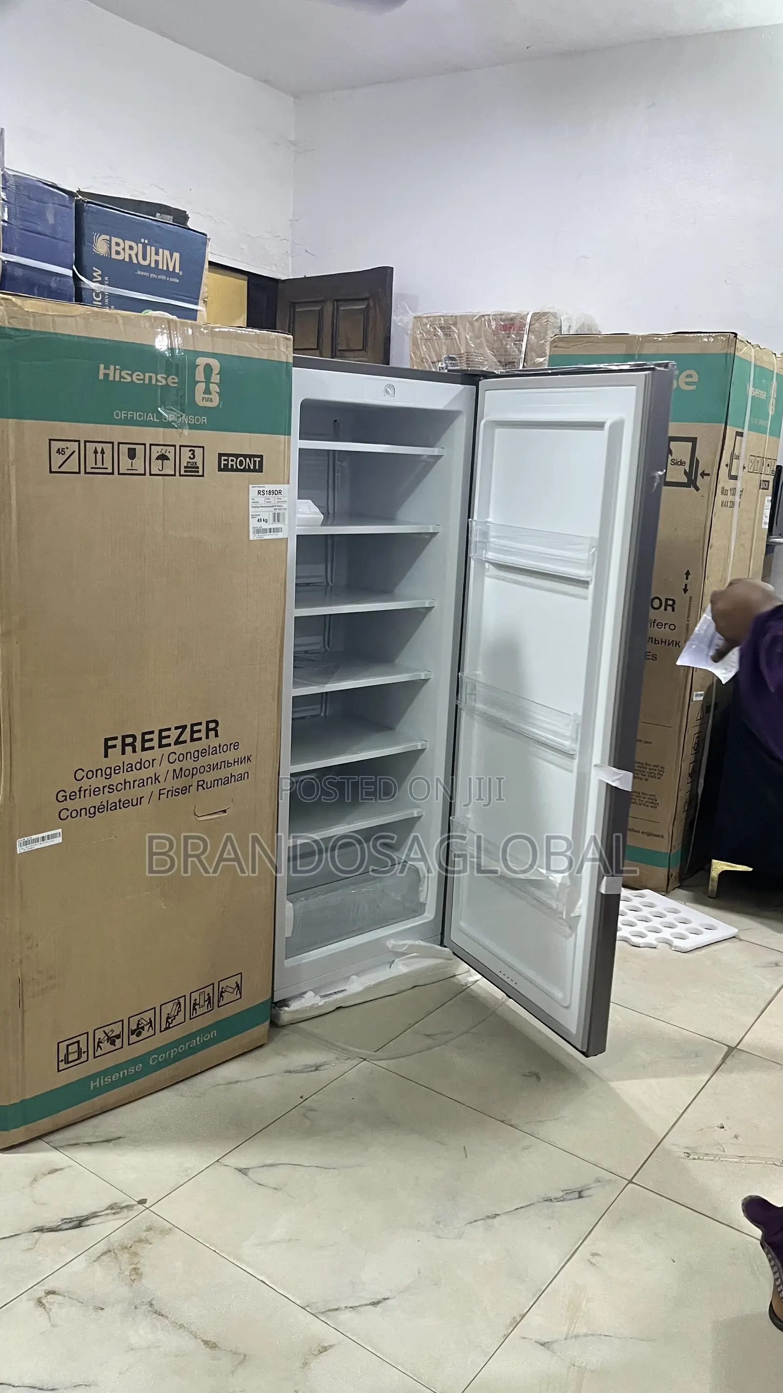 Hisense Rs189dr Upright Freezer – Reliable Vertical Cooling Appliance