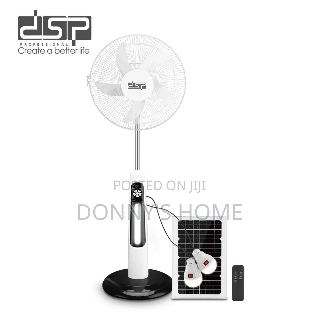 DSP 18inch Solar/Rechargeable Fan Kd3093