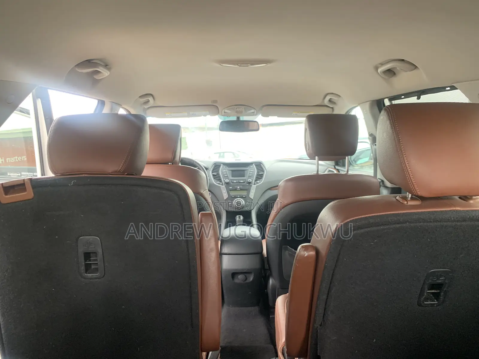 Hyundai Santa Fe 2014 White