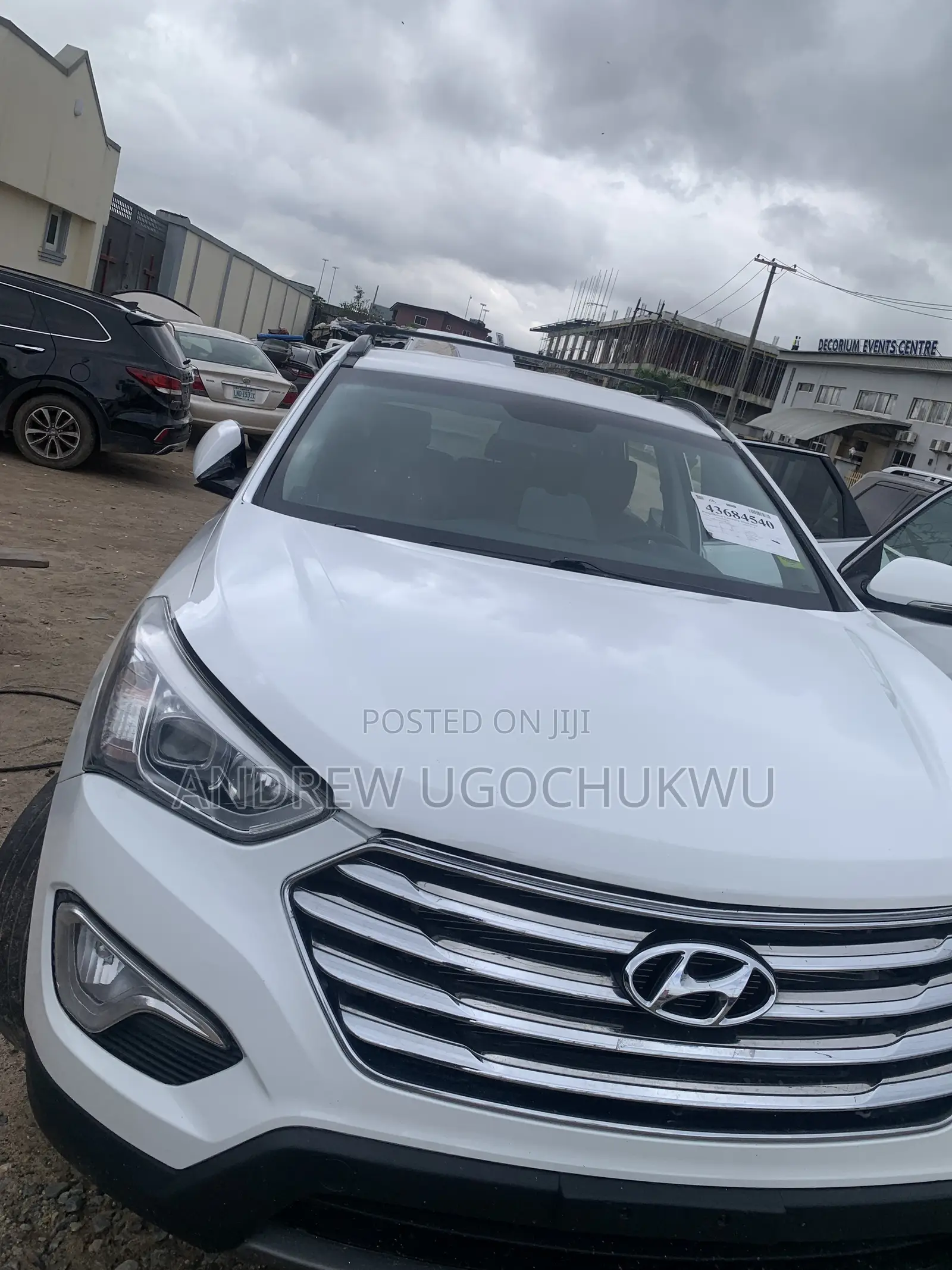 Hyundai Santa Fe 2014 White