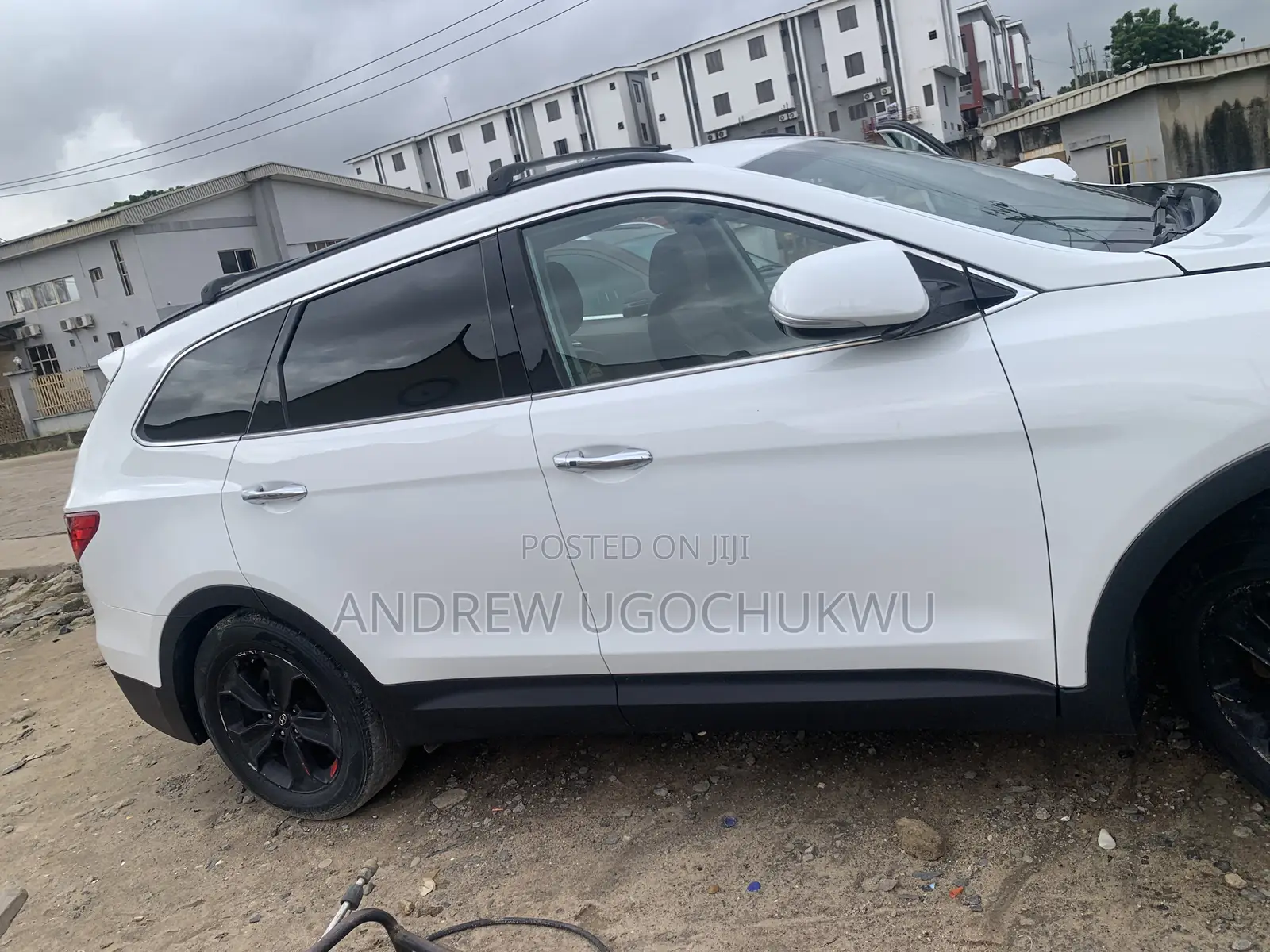 Hyundai Santa Fe 2014 White