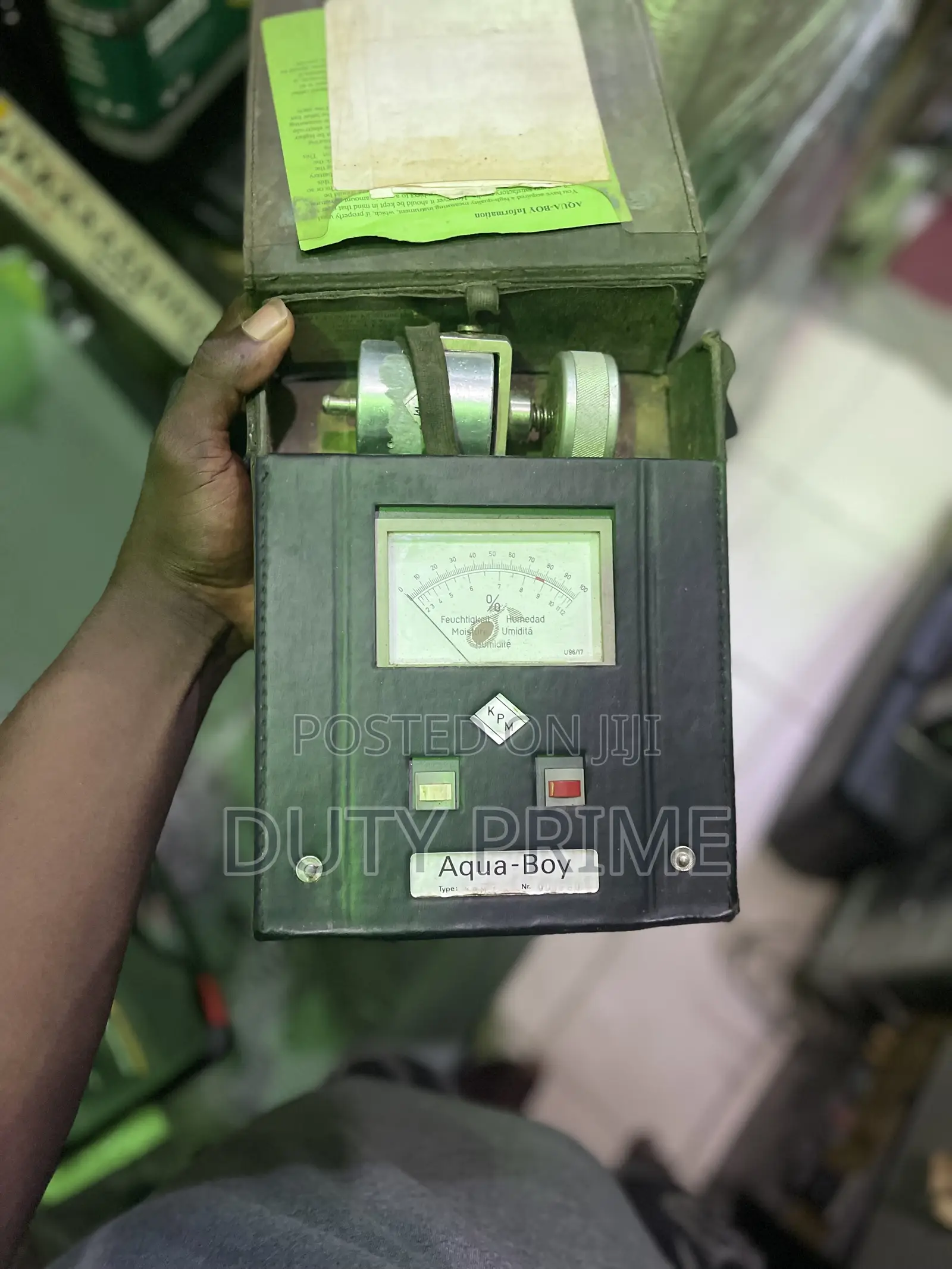 Aqua-Boy Moisture Meter.