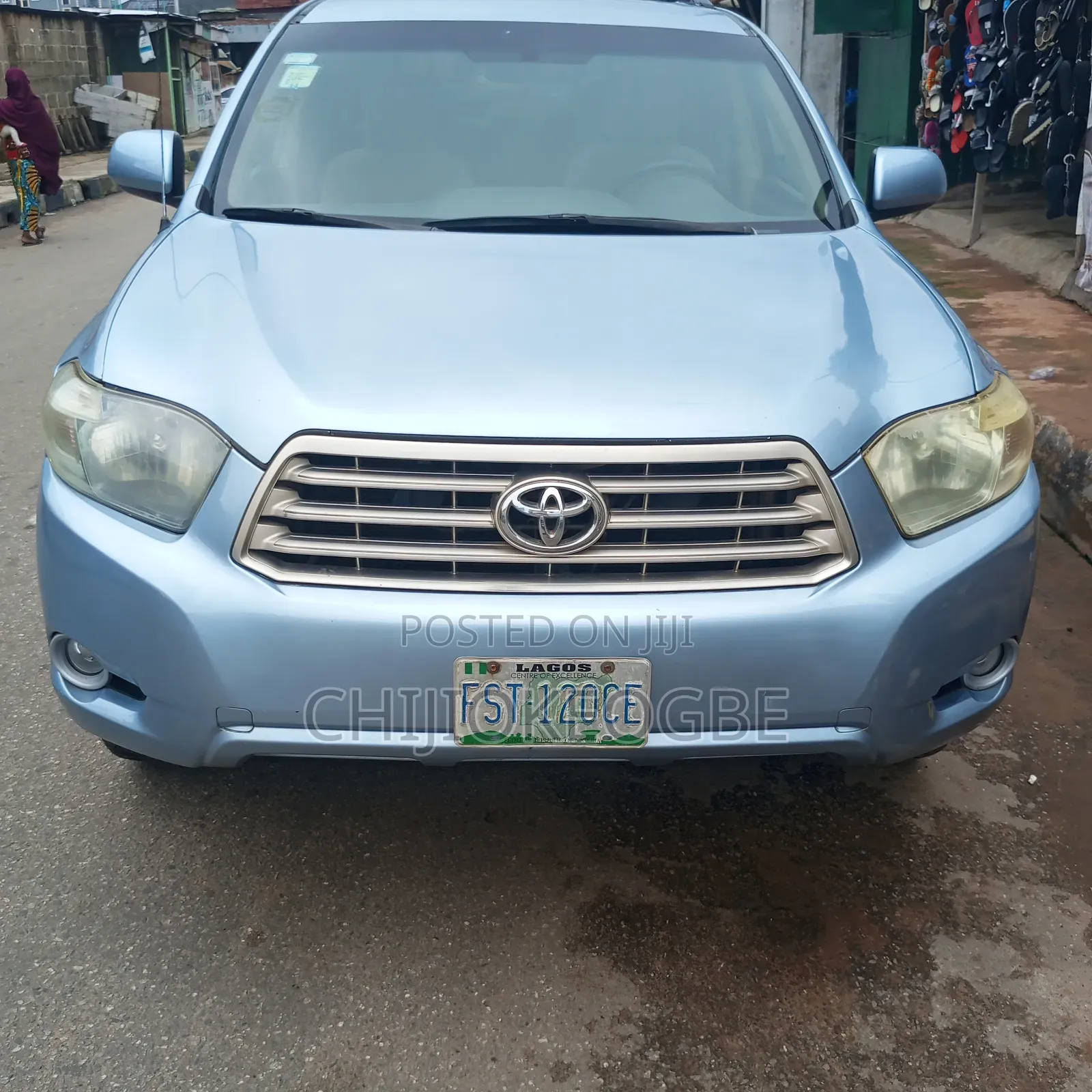 Toyota Highlander 2008 Blue