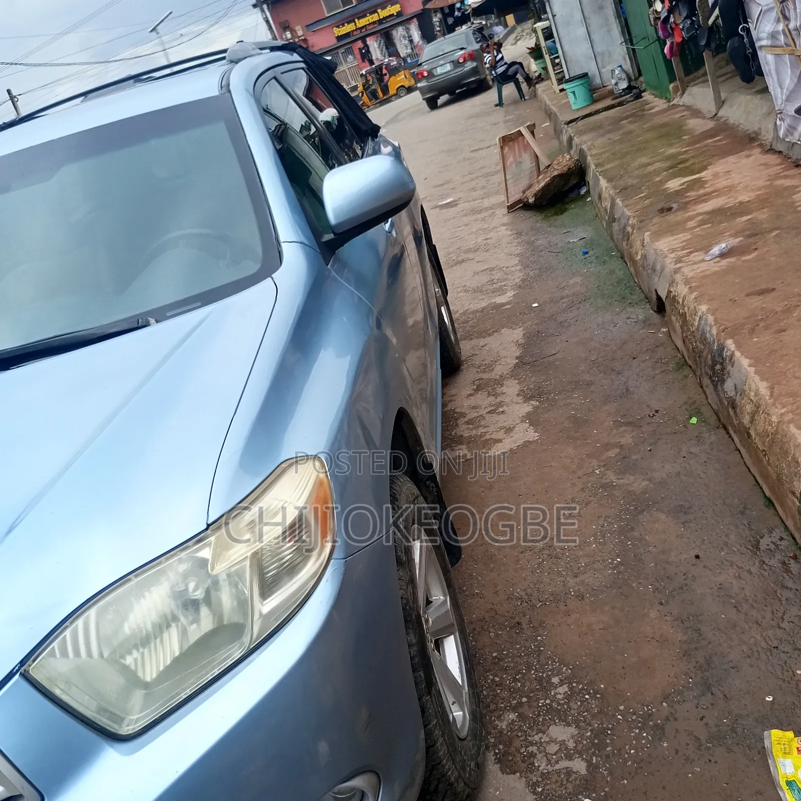 Toyota Highlander 2008 Blue