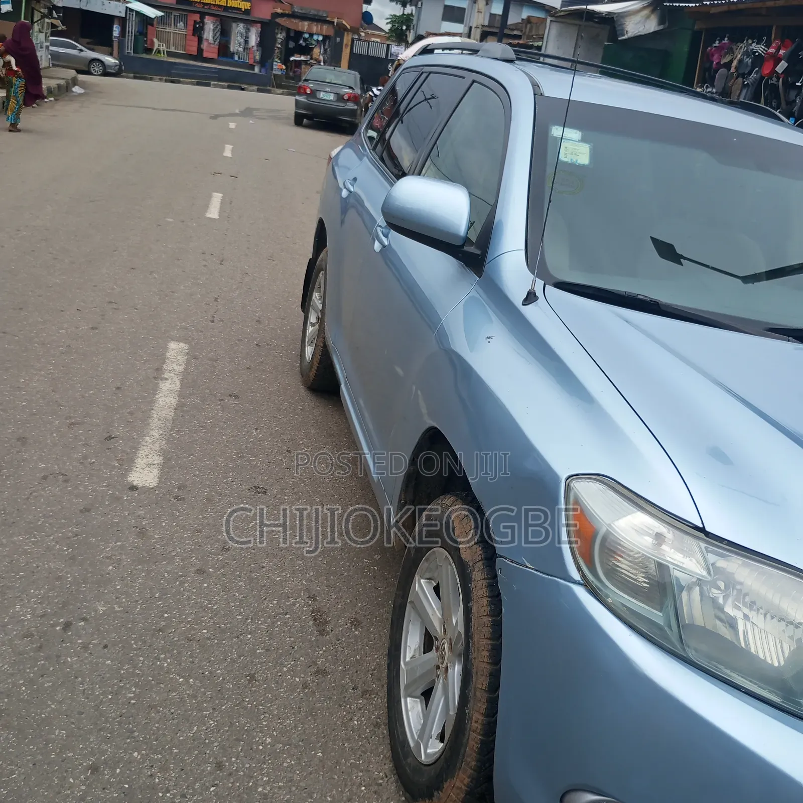 Toyota Highlander 2008 Blue