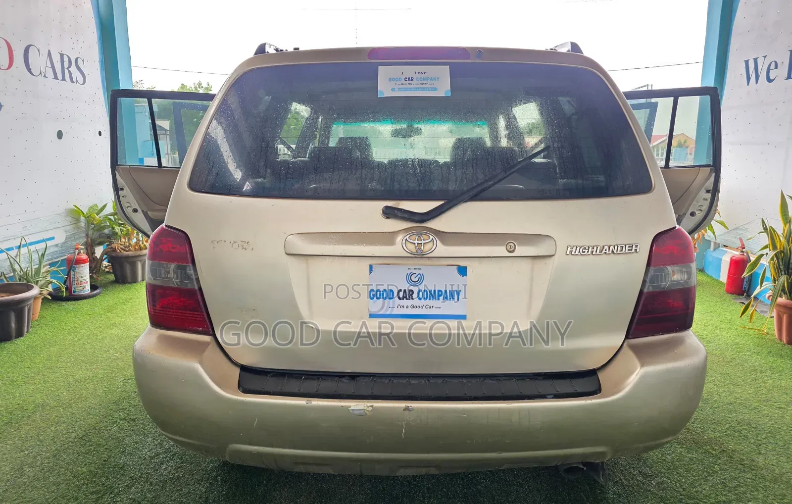 Toyota Highlander 2004 Gold