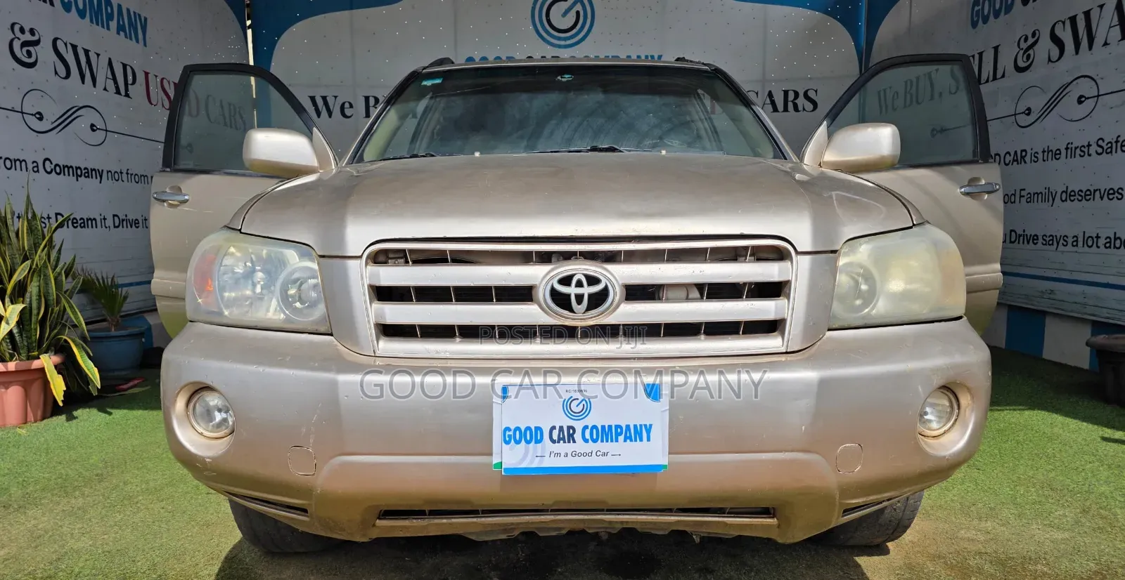 Toyota Highlander 2004 Gold