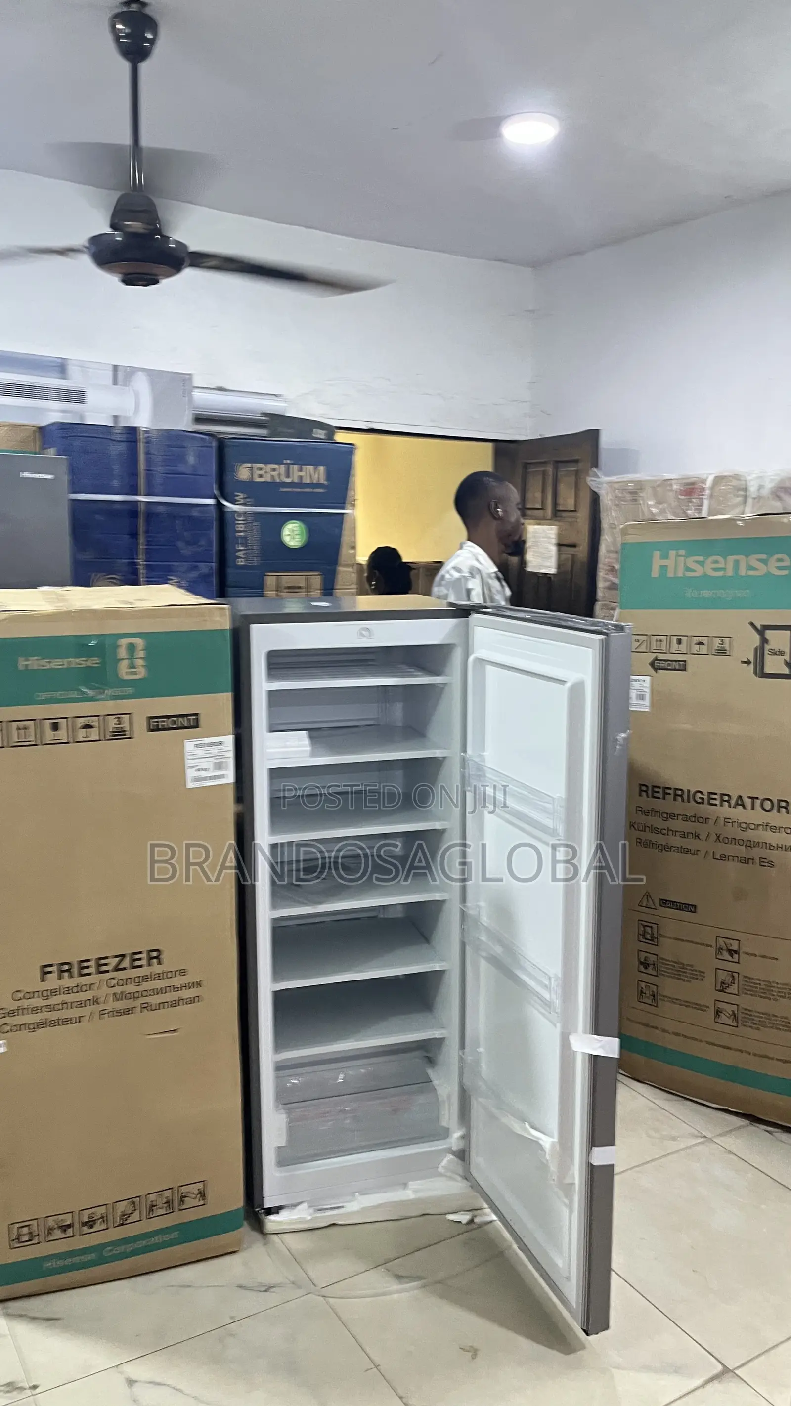 Hisense 190l Upright Freezer Rs189dr–Premiumvertical Storage Appliance