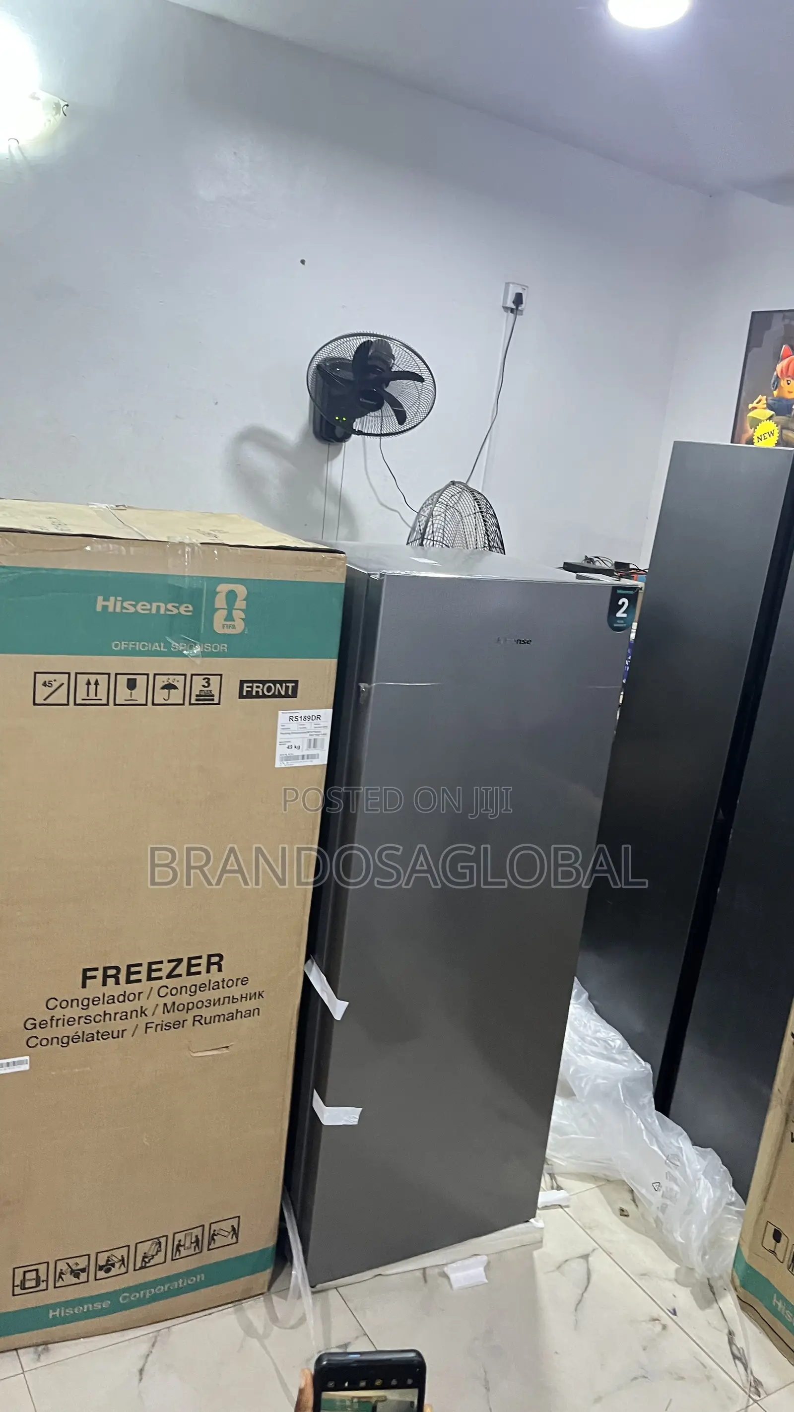 Hisense 190l Upright Freezer Rs189dr–Premiumvertical Storage Appliance