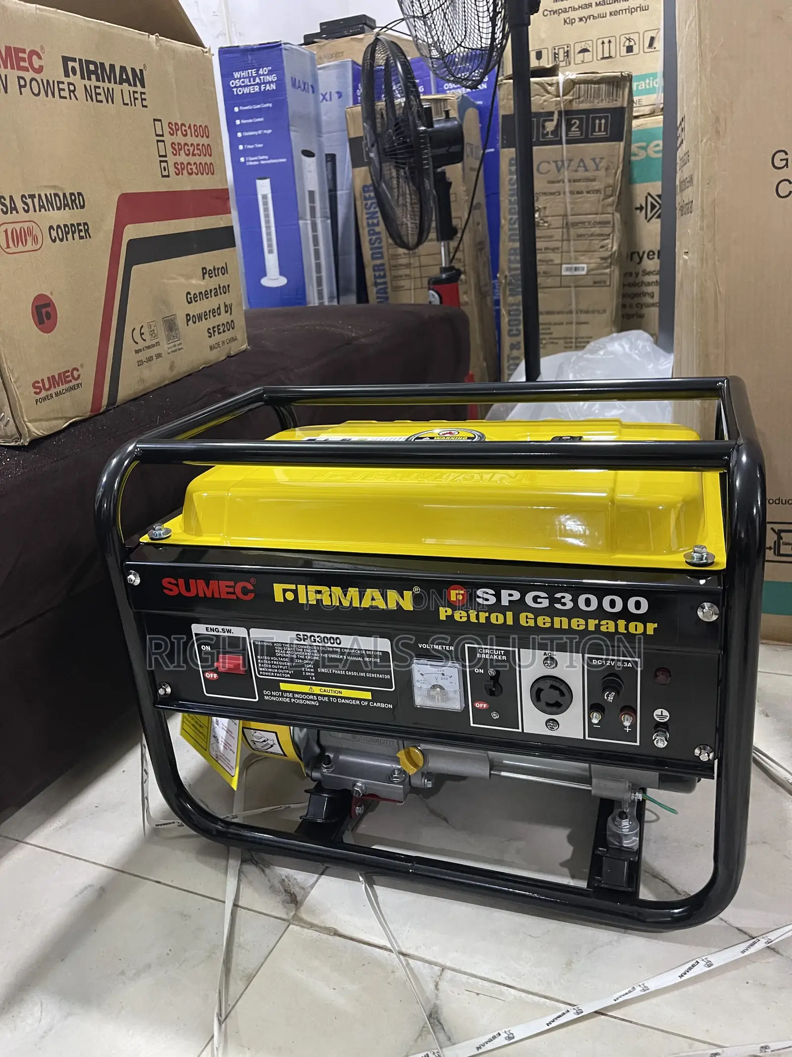 Firman Spg5000 4.5kva Petrol Generator – Reliable Power