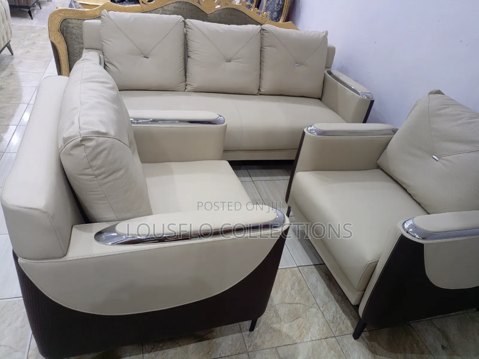 Your Quality Turkish 5 Seaters Mini Leather Office Sofa