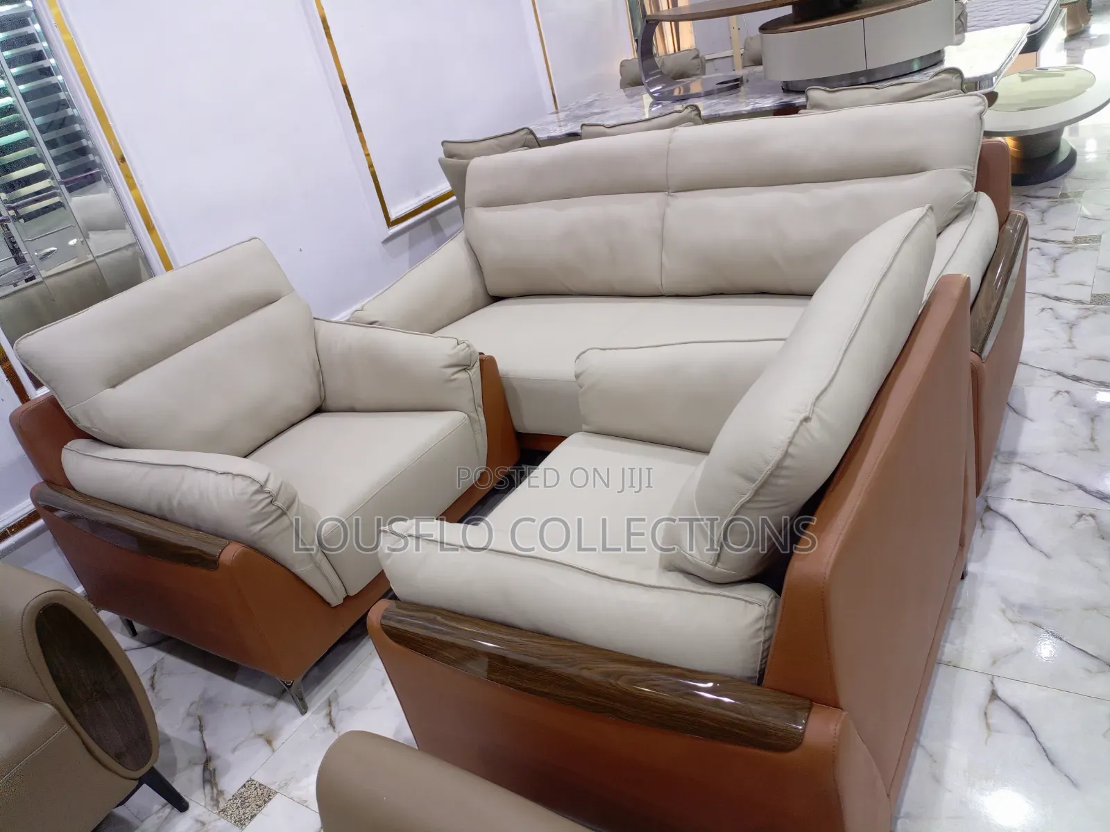 Your Quality Turkish 5 Seaters Mini Leather Office Sofa
