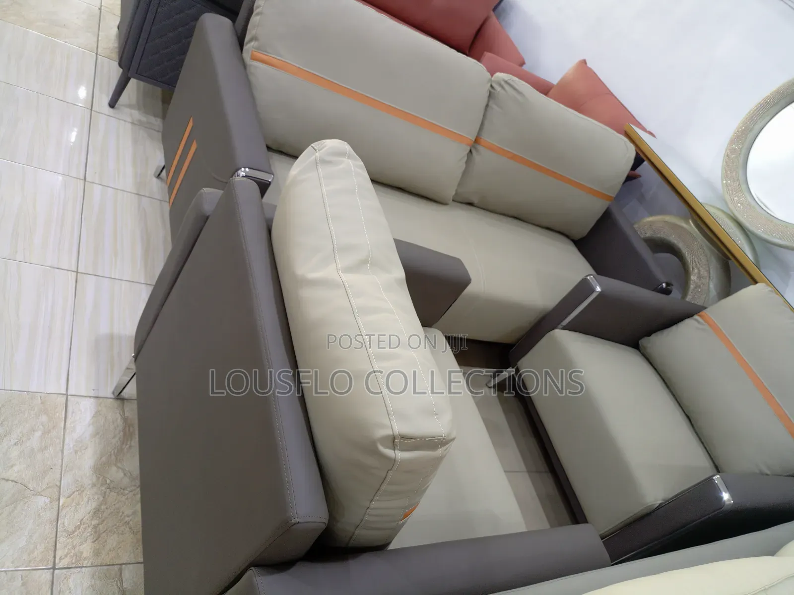 Your Quality Turkish 5 Seaters Mini Leather Office Sofa