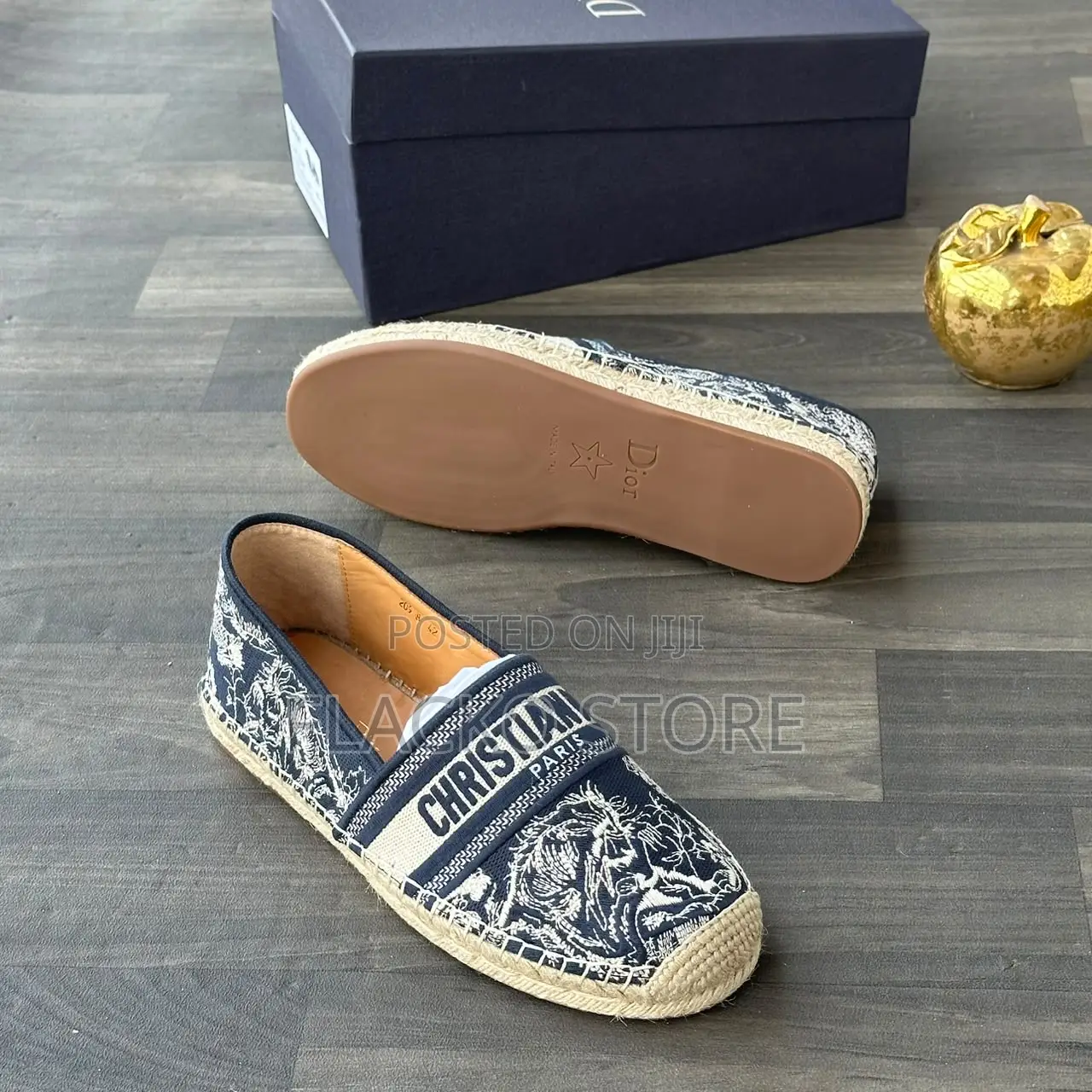Original Christain Dior Espadrilles Luxury Shoes