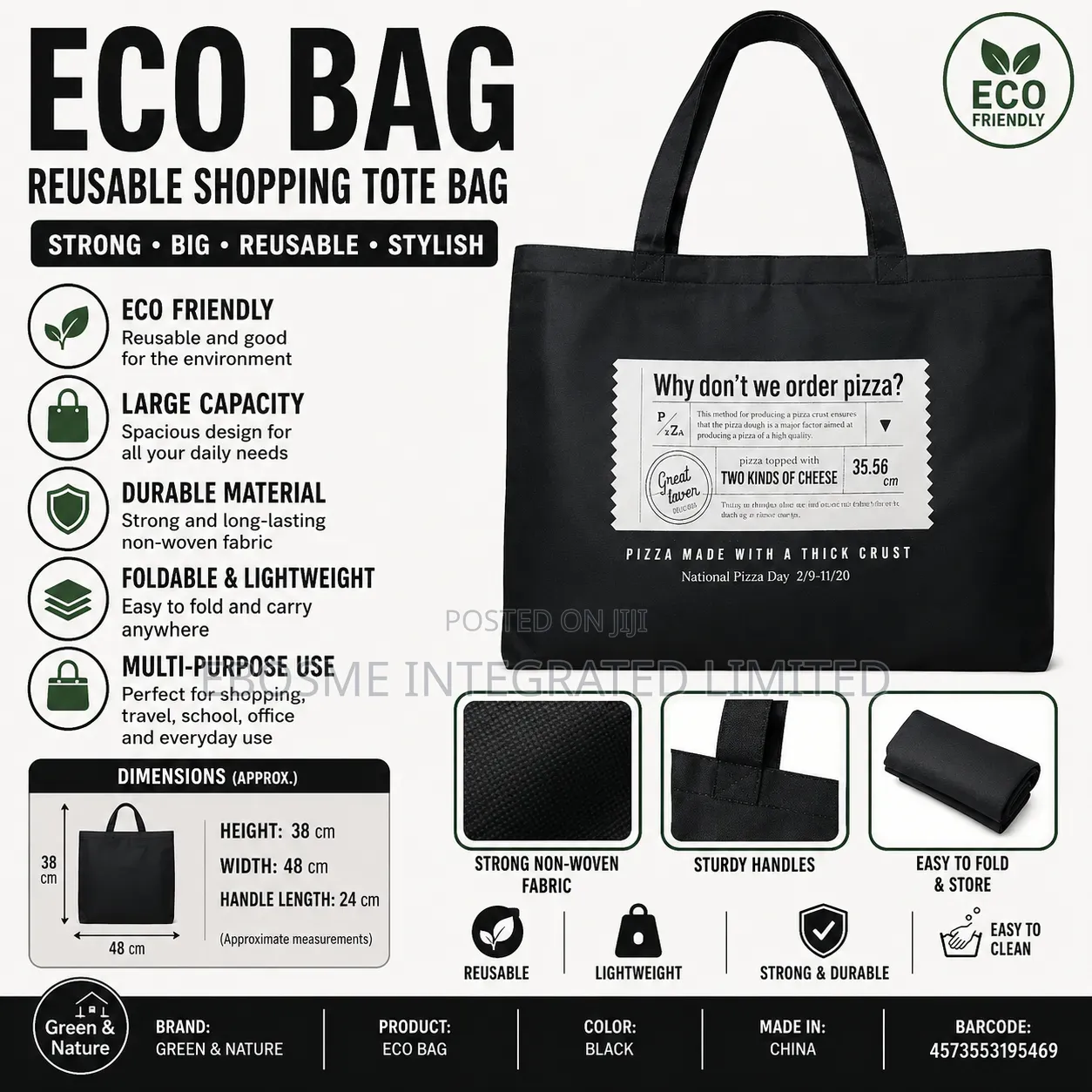Eco Shopping Tote Bag